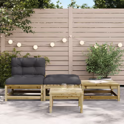 VidaXL 838148 banc de jardin Bois
