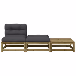 VidaXL 838148 banc de jardin Bois - Vue supplémentaire 5