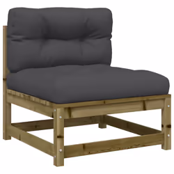 VidaXL 838148 banc de jardin Bois - Vue supplémentaire 6