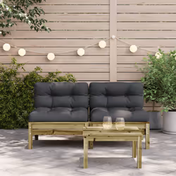 VidaXL 838164 banc de jardin Bois