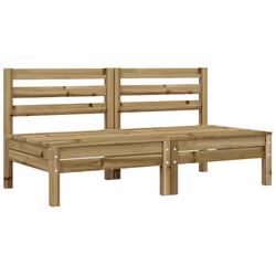 VidaXL 838164 banc de jardin Bois - Vue supplémentaire 4