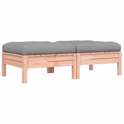 VidaXL 838171, Gris, Bois, 110 kg, Adultes et enfants, 600 mm, 600 mm