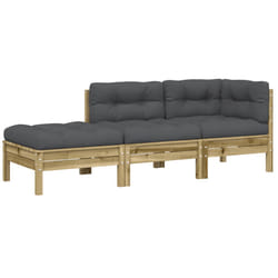 VidaXL 838176 banc de jardin Bois