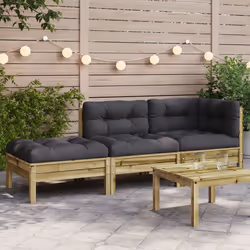 VidaXL 838176 banc de jardin Bois