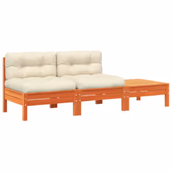 VidaXL 838182, Crème, Bois, 110 kg, Adultes et enfants, 1890 mm, 630 mm