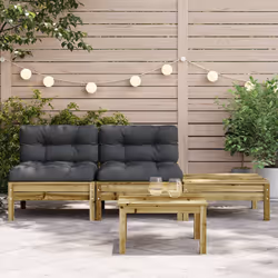 VidaXL 838184 banc de jardin Bois