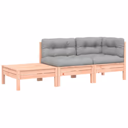 VidaXL 838187, Gris, Bois, 110 kg, Adultes et enfants, 1890 mm, 630 mm