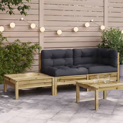 VidaXL 838188 banc de jardin Bois