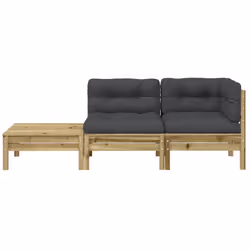VidaXL 838188 banc de jardin Bois - Vue supplémentaire 5