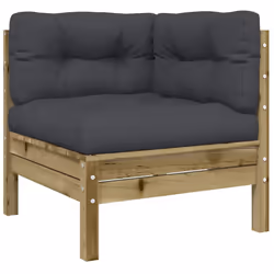 VidaXL 838188 banc de jardin Bois - Vue supplémentaire 6