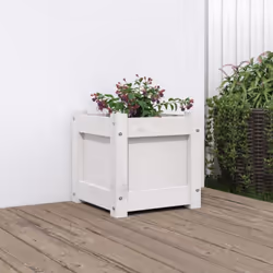 Cette jardinière en bois sera parfaite pour les amateurs de bricolage pour décorer les jardins, les balcons ou les patios. Bo ...