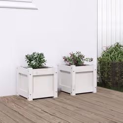 Ces jardinières en bois seraient parfaites pour les amateurs de bricolage pour décorer les jardins, les balcons ou les patios ...