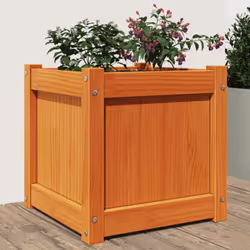 Cette jardinière en bois sera parfaite pour les amateurs de bricolage pour décorer les jardins, les balcons ou les patios. Bo ...