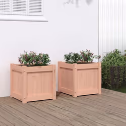 Ces jardinières en bois seraient parfaites pour les amateurs de bricolage pour décorer les jardins, les balcons ou les patios ...