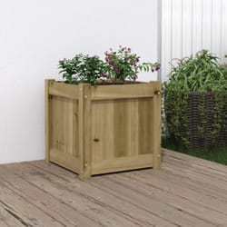 Vidaxl - Jardinière 40x40x40 cm bois de pin imprégné