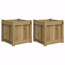 Ces jardinières en bois seraient parfaites pour les amateurs de bricolage pour décorer les jardins, les balcons ou les patios ...