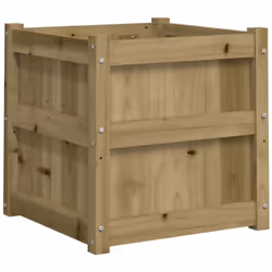 Cette jardinière en bois sera parfaite pour les amateurs de bricolage pour décorer les jardins, les balcons ou les patios. Bo ...