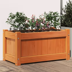 Cette jardinière en bois sera parfaite pour les amateurs de bricolage pour décorer les jardins, les balcons ou les patios. Bo ...