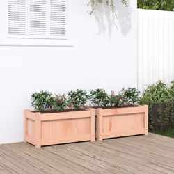 Ces jardinières en bois seraient parfaites pour les amateurs de bricolage pour décorer les jardins, les balcons ou les patios ...