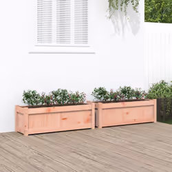Ces jardinières en bois seraient parfaites pour les amateurs de bricolage pour décorer les jardins, les balcons ou les patios ...