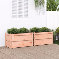 Ces jardinières en bois seraient parfaites pour les amateurs de bricolage pour décorer les jardins, les balcons ou les patios ...