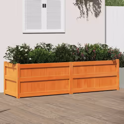 Cette jardinière en bois sera parfaite pour les amateurs de bricolage pour décorer les jardins, les balcons ou les patios. Bo ...