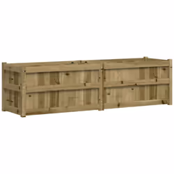 Cette jardinière en bois sera parfaite pour les amateurs de bricolage pour décorer les jardins, les balcons ou les patios. Bo ...