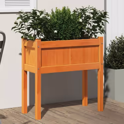 Cette jardinière en bois sera parfaite pour les amateurs de bricolage pour décorer les jardins, les balcons ou les patios. Bo ...