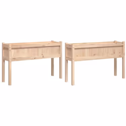 Ces jardinières en bois seraient parfaites pour les amateurs de bricolage pour décorer les jardins, les balcons ou les patios ...