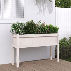 Cette jardinière en bois sera parfaite pour les amateurs de bricolage pour décorer les jardins, les balcons ou les patios. Bo ...