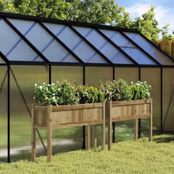 Ces jardinières en bois seraient parfaites pour les amateurs de bricolage pour décorer les jardins, les balcons ou les patios ...
