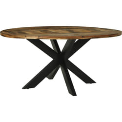 Vidaxl - Table de salle à manger ronde Ø160x76 cm Bois massif d'acacia