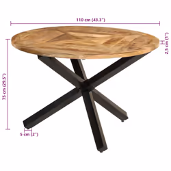 VidaXL 358882 table de cuisine et de salle à manger - Vue supplémentaire 8