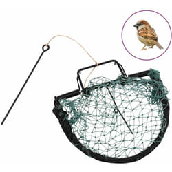 Vidaxl - Piège à oiseaux vert 20 cm acier
