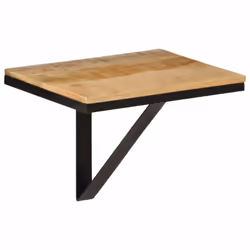 Maximisez votre espace intérieur et donnez du style à votre mur avec cette étagère murale ! Matériau durable : le bois de man ...