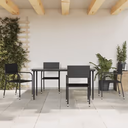 Profitez d'un bon repas ou d'un thé l'après-midi dans votre espace extérieur avec cet ensemble de salle à manger de jardin !  ...