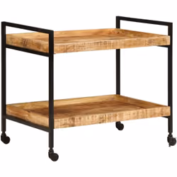 Créez une touche distinctive et vintage et ajoutez plus d'espace de rangement à votre cuisine avec ce chariot de cuisine ! Ma ...