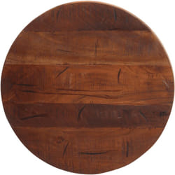 Vidaxl - Dessus de table ø 60x3,8 cm rond bois massif de récupération