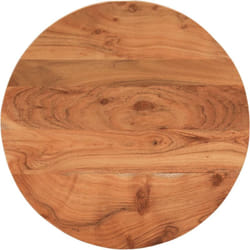 Vidaxl - Dessus de table Ø60x2,5 cm rond bois massif d'acacia