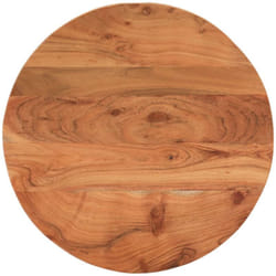 Vidaxl - Dessus de table Ø60x3,8 cm rond bois massif d'acacia