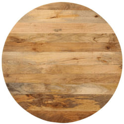Vidaxl - Dessus de table ø 80x3,8 cm rond bois de manguier massif