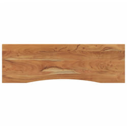Dessus de bureau 140x50x2,5 cm rectangulaire bois massif acacia Vidaxl