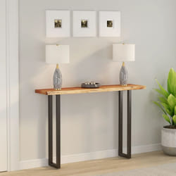 vidaXL Dessus de table 140x30x2,5 cm rectangulaire bois massif acacia
