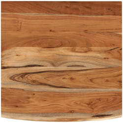 Tagère murale 40x40x2,5cm carré massif acacia bordure assortie Vidaxl