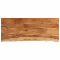 Dessus de table 110x40x3,8 cm rectangulaire bois massif acacia Vidaxl