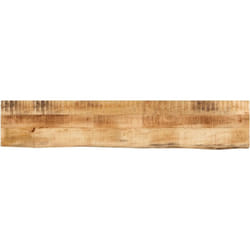 Dessus de table 180x20x3,8cm bord vif bois massif manguier brut - Vidaxl