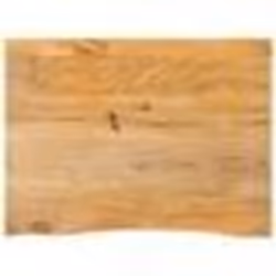 vidaXL Dessus de table à bord vivant 90x60x2,5 cm bois massif manguier