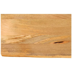 Dessus de table à bord vivant 40x30x3,8 cm bois massif manguier Vidaxl