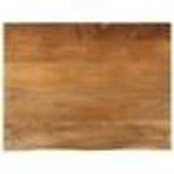 vidaXL Dessus de table à bord vivant 90x80x3,8 cm bois massif manguier