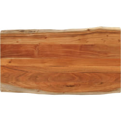 Dessus de table 110x60x2,5cm rectangulaire bois massif d'acacia vidaXL